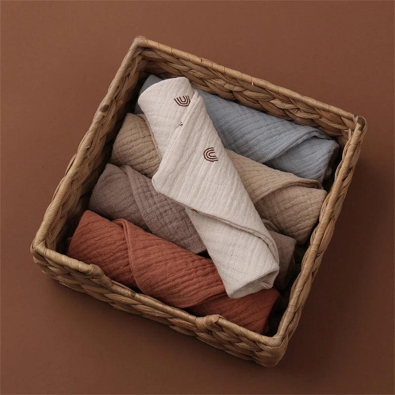 muslin reusable wipes