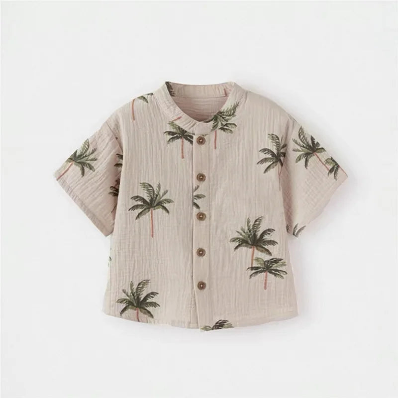 Toddler Palm Tree Summer Outfit