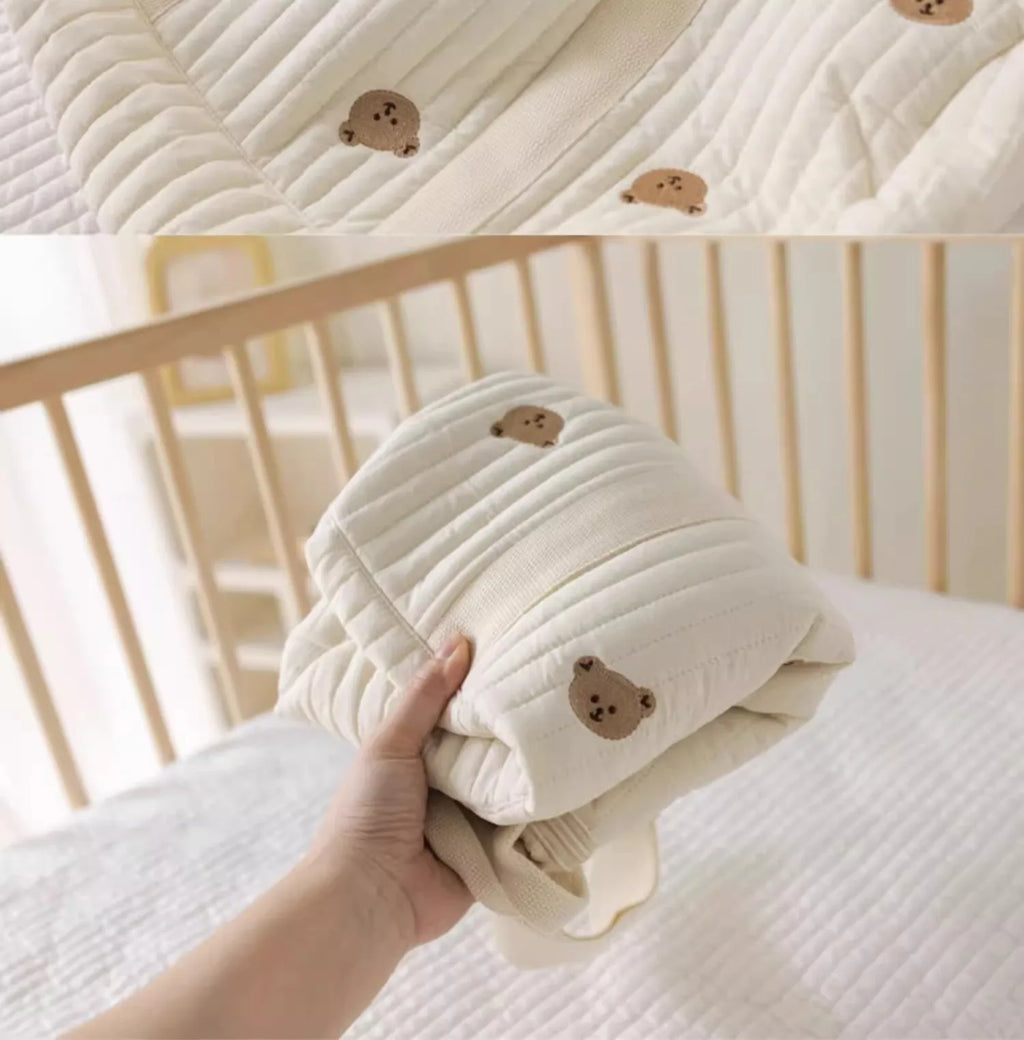 Olive Branch Cotton Diaper Bag