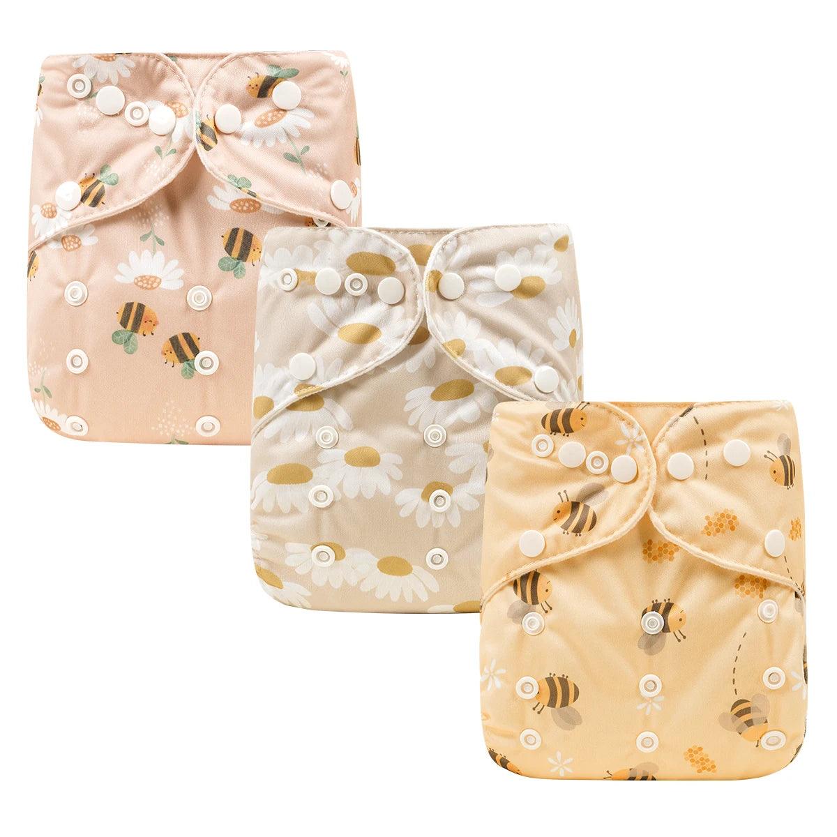 3 cloth diapers