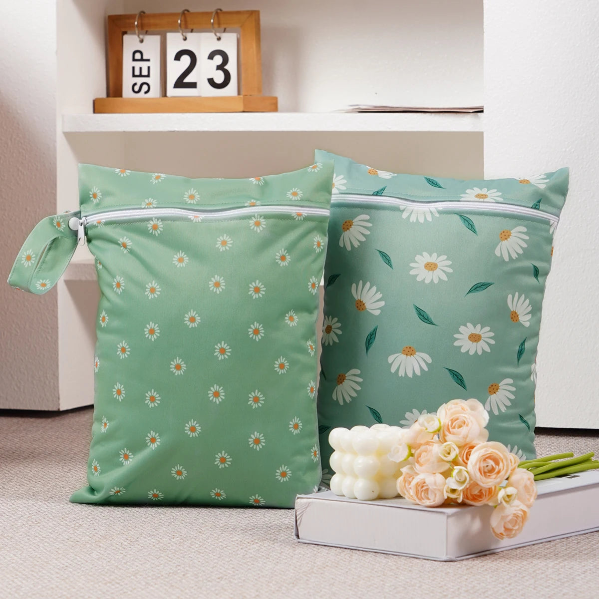 floral wet bags