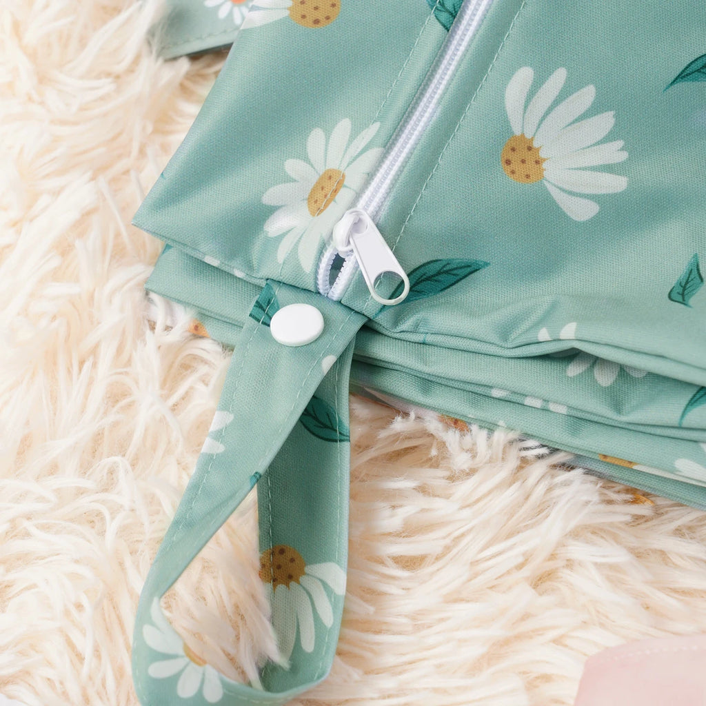 close up of wet bag