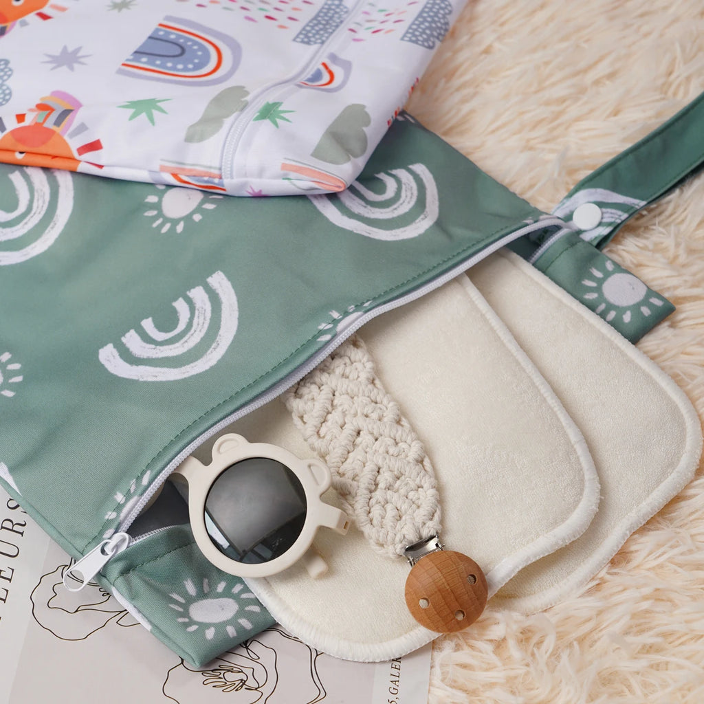 wet bag in use