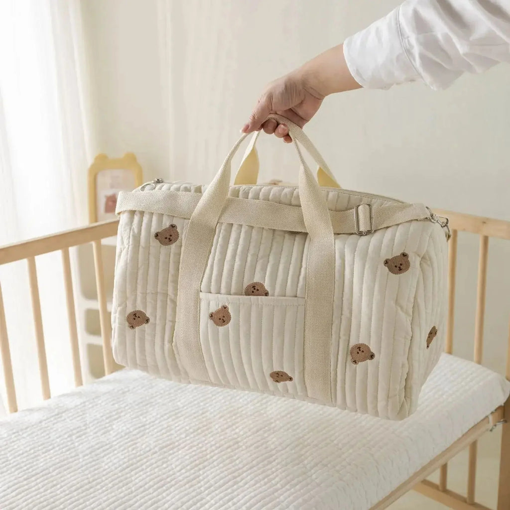 cotton diaper bag