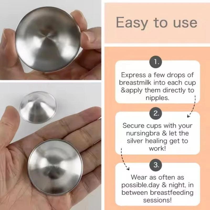 how to use silver nipple shields 