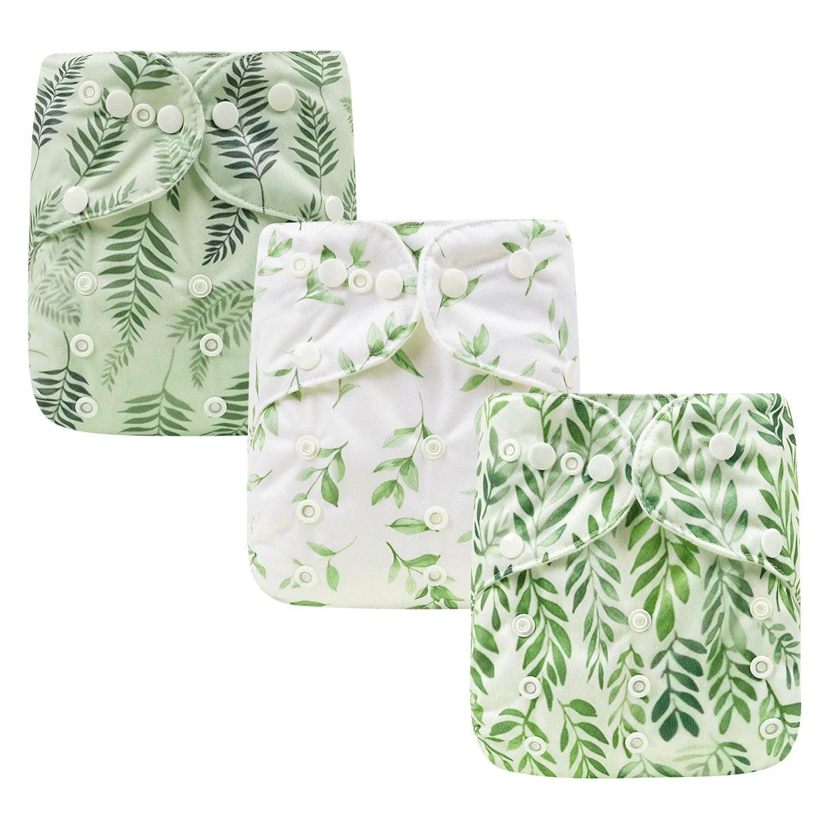3 cloth diapers