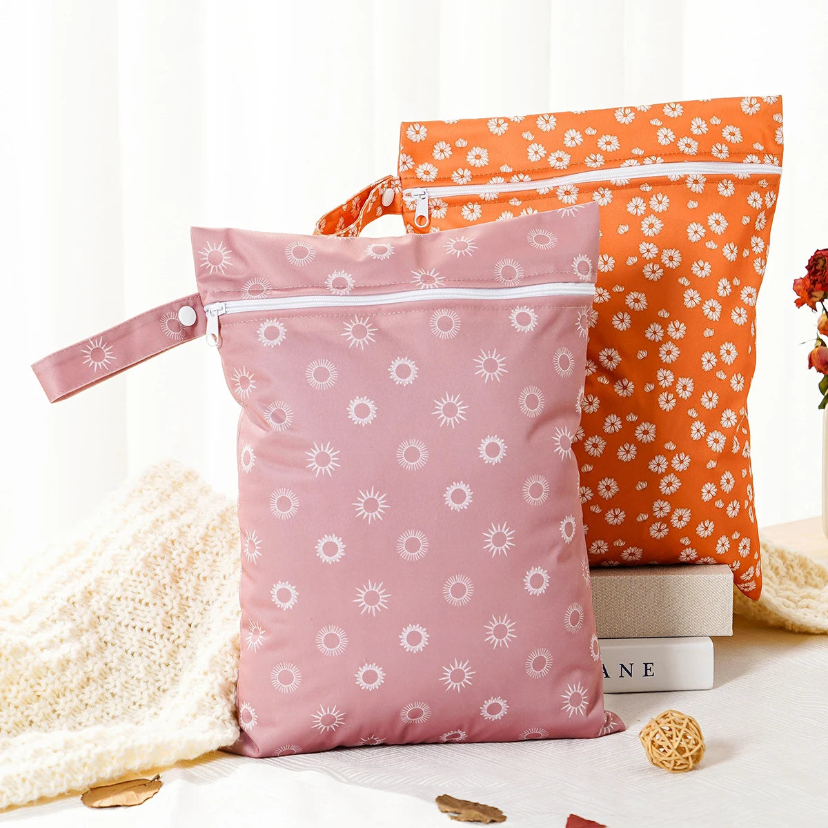 floral wet bags