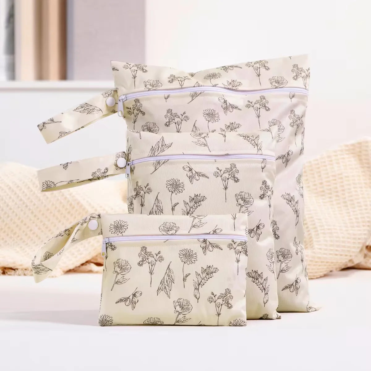 floral wet bags